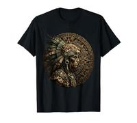 Aztec Warrior Mexican Mythology Inca Mayan Indigenous Value Graphic T-Shirt