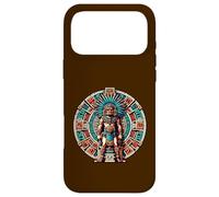 Aztec Warrior Statue History and Mexica Mayan Calendar Case for iPhone 17 Pro Max
