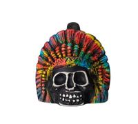 Aztec Whistle Loud Spookys Scary Death Realistic Human Screaming Ghost War Skull Head Toy(Style B)