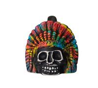 Aztec Whistle Prank Ghost Terrifying Death Reality Human Scream War Skull Gift Craft(Style X)