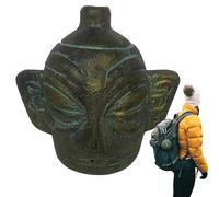 Aztec Whistle - Strongest Aztec Death Whistle | Loudest Whistle Of Mysterious Cry Aztec Scream, Loudest Retro Cry Whistle, Halloween Prank Accessory Art Decoration