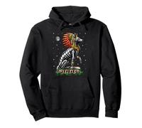 Aztec Xolo Dog Xoloitzcuintli Aztec Warrior Pullover Hoodie