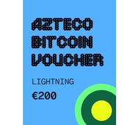 Azteco Bitcoin Lightning Voucher 200 EUR - Azteco Key - GLOBAL