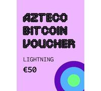 Azteco Bitcoin Lightning Voucher 50 EUR - Azteco Key - GLOBAL