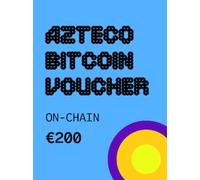 Azteco Bitcoin On-Chain Voucher 200 EUR - Azteco Key - GLOBAL