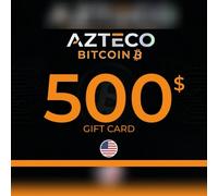 Azteco Bitcoin Voucher - Lightning Gift Card 500 USD Key - UNITED STATES