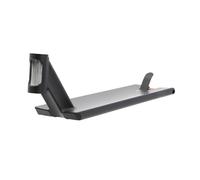 Aztek Siren 6"" Pro Scooter Deck - 6 Inch Wide Pro Street Scooter Deck with Boxed Dropouts for Grinding - Satin Black