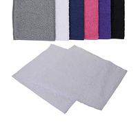 aztex 100% Cotton Deluxe Gym Towel, 30 x 90cm - White