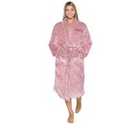 aztex Personalised So Soft Bathrobe, Small/Medium, Pink