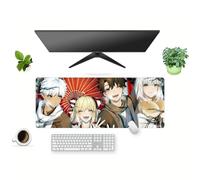 AZTIPULT Anime Mouse Pad Fate Grand Order Altria Caster Gaming Keyboard Mat Non-slip Water-resistant Rubber Base Full Desk Mousepad 3d Pattern