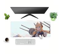AZTIPULT Anime Mouse Pad HMS Formidable Azur Lane Gaming Keyboard Mat Non-slip Water-resistant Rubber Base Full Desk Mousepad 3d Pattern