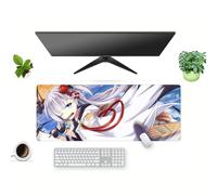AZTIPULT Anime Mouse Pad IJN Shōkaku Azur Lane Gaming Keyboard Mat Non-slip Water-resistant Rubber Base Full Desk Mousepad 3d Pattern