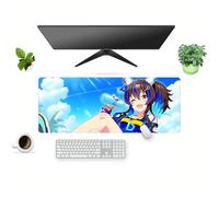 AZTIPULT Anime Mouse Pad Umamusume Pretty Derby Daitaku Helios Gaming Keyboard Mat Non-slip Water-resistant Rubber Base Full Desk Mousepad 3d Pattern