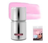 Aztk Jelly Color Liquid Blush Jc04, 3-In-1 Contour Beauty Wand Blushs for Cheeks, Waterproof Lightweight All-day Highlight with Mushroom Head Blusher, Gift Mini Powder Puff