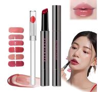 Aztk Jelly Gloss Lipstick, Aztk Lipstick, Mirror Hydrating Lip Gloss, Aztk Moisturizing Melty Kiss Lip Jelly, Long Lasting Moisturizing Tinted Lip Balm,Waterproof Non-Fading Lipstick Lip Gloss (MJ02)