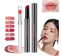 Aztk Jelly Gloss Lipstick, Mirror Hydrating Lip Gloss, Long Lasting Moisturizing Tinted Lip Balm, Waterproof Non-Fading Lipstick (MJ01)