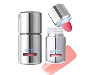 AZTK Liquid Blush, Matte Nude Liquid Blusher for Cheeks, Jelly Texture, Natural Finish, Lightweight Makeup for Mature Skin (JC06)