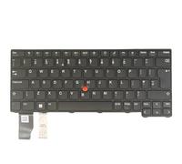 AZUBAYCOM Laptop Replacement Keyboard for Lenovo ThinkPad X13 Gen 2/Gen 3, 20WK 20WL 20XH 20XJ 21BN 21BQ 21CM 21CN 21B3 21B4 21B9 21BA 21B5 21B6 21BB 21BC Black (UK GB Layout, No Backlit)