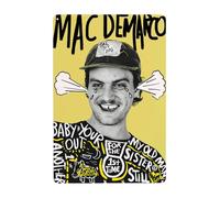 AzudyaPle 8 X 12 Inches Metal Tin Sign Mac Singer Demarco Vintage Wall Decor Art Poster for Living Room Bar Home Decor Prints