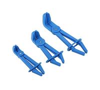 Azul Rojo Opcional Juego de Herramientas de Abrazadera de Manguera Flexible de Plástico de 3 Piezas Kit de Alicates de Abrazaderas de Línea de Agua de de Freno para Reparación de (Azul)