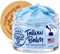 AzulBotanicals Methylene Blue Whipped Beef Tallow Balm, 3.4 oz