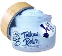 AzulBotanicals Skin Care Balm Made With Organic Ingredients Infused With Peptides 3.4 OZ, 1.7 OZ (Methylene Blue, 50 g (Pack of 1))