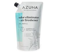 Azuna All-Natural Odor Remover Gel Refill Pouch | Air Purifier with Tea Tree Oil | Plant-Based & Long Lasting | For Pet Odors, Smoke & Strong Odors | Amalfi Breeze, 24 oz.