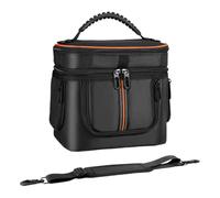 AZURAOKEY Carrying Case Compatible with Jackery Portable Power Station Explorer 240 V2, Waterproof Camping Travel Storage Case Bag with Shoulder Strap & Handle for Jackery Accessories