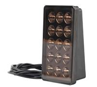 AZURAOKEY Rear Tail Lights 15 LED Led Brake Pilot Lights 12 V Tail Brake Stop Light for Car SUV Moto Accessories