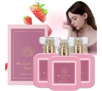 AZURAOKEY Strawberry Body Mist 25ml - Sweet Strawberry Vanilla Perfume Long-Lasting Fragrance Luxurious Scented Strawberrys Fragrance Body Mist for Women - On-The-Go Freshness