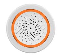 AZURAOKEY USB Siren rm, APP rm Notification, Smart Siren rm 90dB Sound Lit Sensor Smart rm Siren App Remote Control Home Security Protection System