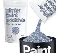Azure Blue Glitter Paint Additive Chunky 100g for Adding Sparkle to Paints & Varnish | Paint Walls Sparkly Add to Emulsion, Acrylic or Lacquer Indoor | Hemway
