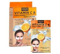 Azure Cosmetics Anti-Aging Under Eye Mask - 5 Pairs, Reduces Fine Lines, Wrinkles, Dark Circles & Puffiness, Skin Care Made in Korea, 100% Vegan, Cruelty-Free