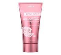 Azure Cosmetics Azure Rose Gold Moisturising Peel-Off Mask, Anti-Ageing, Firming and Rejuvenating - Removes Blackheads, Dirt and Oils - With Gold and Rose Water - Care