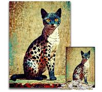 Azure Enigma 1000 Piece Jigsaw Challenging Puzzles Challenging Brain Teaser for Teenagers Family Game Night Fun 1000 PCS(75x50cm)