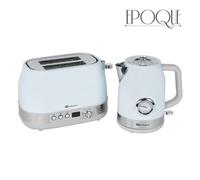 (Azure ) Epoque Breakfast Set 2pc Kettle & Toaster