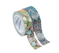 Azure/Poetry in Bloom (Mixed Pack) Washi Tape: Two Iconic Paperblanks designs per set, Metallic foil pattern, 15mm wide x 10 metres long (Paperblanks Washi Tape)