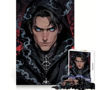 Azure Shadows︰ The Frost Necromancer 1000 Piece Jigsaws for Adults Puzzle Memory Training Easy Enjoyment Flawless Cut Ideal Xmas Gift (38x26cm)