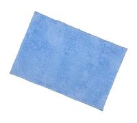 Azure Soft Tufted Microfibre Bathroom Shower Bath Mat Rug Non-Slip Back 50x80cm