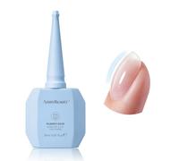 AZUREBEAUTY Rubber Base Builder Gel 18ml for Thin Weak Nails, Clear Rubber Base Coat Gel Nail Polish for Strengthening, Building, Reinforced Long Lasting, No-Lifting, Ideal for Nail Salon & Home Use
