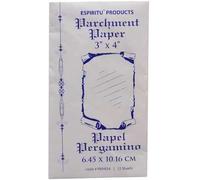 AzureGreen Fortune Telling Toys Spell Writing Parchment Paper 12 Pack 3" x 4"