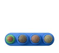 AzurePure 4 In 1 Cat Toy Cat Mint Ball Licking Rotating Catnip Cat Snack Lollipop Self Hi Cat Toy Ball Improve Appetite Toys Balls cat toys(5)