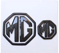 AzurePure Car Logo Badge for MG HS 2018-2025,ABS Car 3D Logo Car Emblem Replacement Badge Sticker Cover Vehicle Specific Car Decorations,Black B