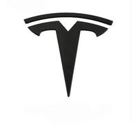 AzurePure Car Logo Badge for Tesla Model X facelift 2015,ABS Car 3D Logo Car Emblem Replacement Badge Sticker Cover Vehicle Specific Car Decorations,Black-A