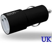 Azuri 12-24V 3.4A Car charger 2 USB Ports For obile Phone, Tablet