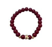 Azusa Sun 2025 New Year of Snake Bracelet Crystal Stone Beaded Snake Charm Bracelets Adjustable Chinese Zodiac Feng Shui Lucky Amulet Stretch Bracelet for Women Men New Year Jewelry Gifts, One Size