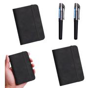 Azushwer Pocket Notebook with 2PCS Pen, Mini Notebook A7 Notebook Small Notebooks Pocket Size Small Notepad Pocket Notepad for Writing Note Taking Plans Memos Office School Stationery Supplies