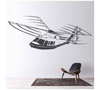 azutura Flying Helicopter Aircraft Transport Wall Sticker available in 5 Sizes and 25 Colours Fuchsia Pink