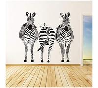 azutura Group Zebra Safari Animals Wall Sticker available in 5 Sizes and 25 Colours Black