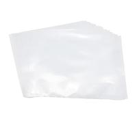 Azwamkue 30 Flat Open Top Bag 6.7Mil Strong Cover Plastic Vinyl Record Outer Sleeves for 12 inch Double/Gatefold 2LP 3LP 4LP